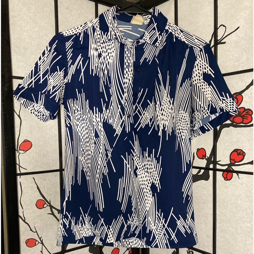 Pykettes Graphic Vintage Button Up - image 1